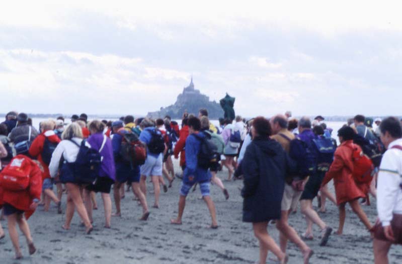 En route pour le Mont Saint Michel