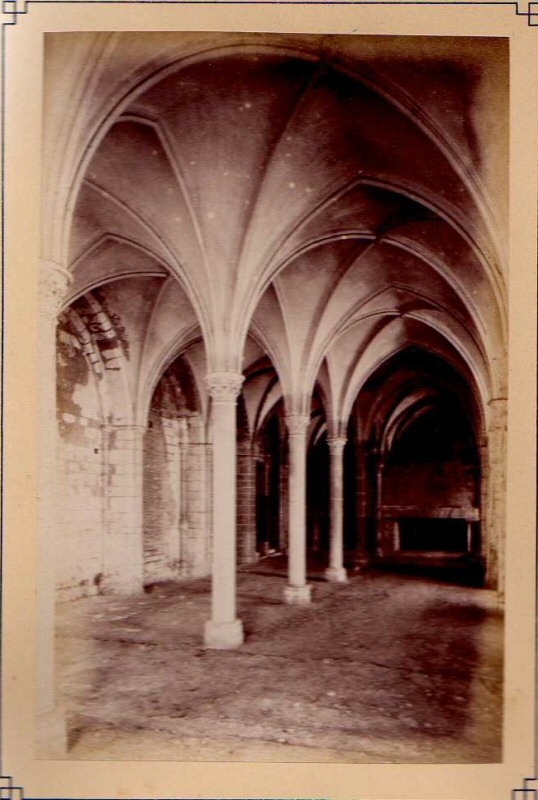 intrieur du mont, salle des hotes