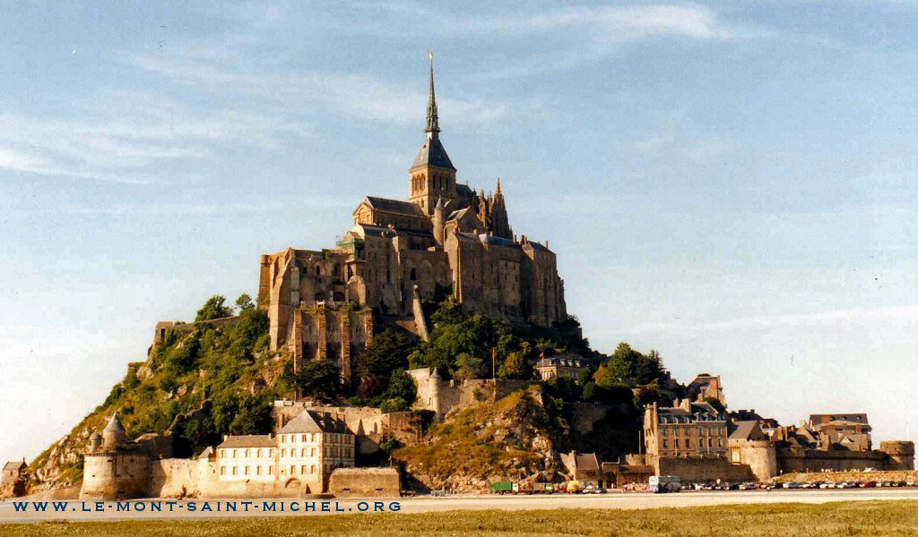 Le Mont Saint Michel, modle de couleurs