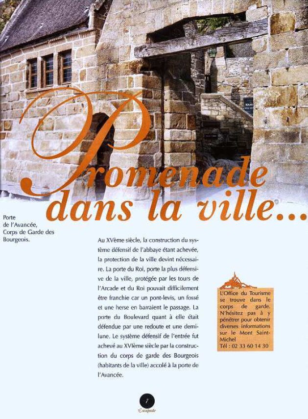 Promenade dans la ville