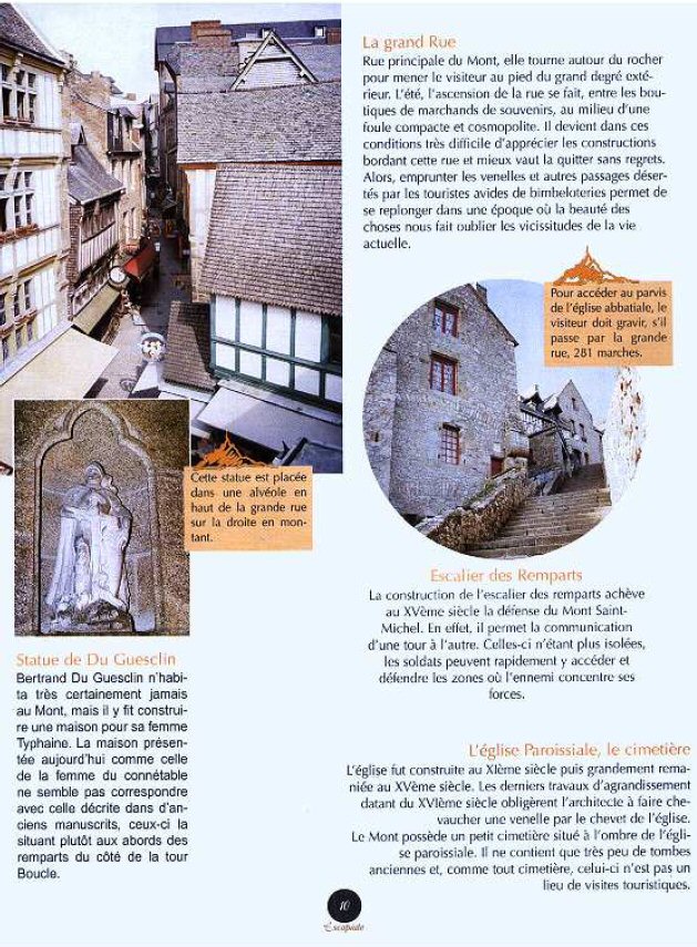 Grande Rue, Eglise paroissiale, Du Guesclin, cimetière