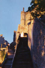 Grand degrй, chatelet du Mont Saint Michel