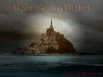 Mont Saint-Michel, Fond d'écran style années 30
