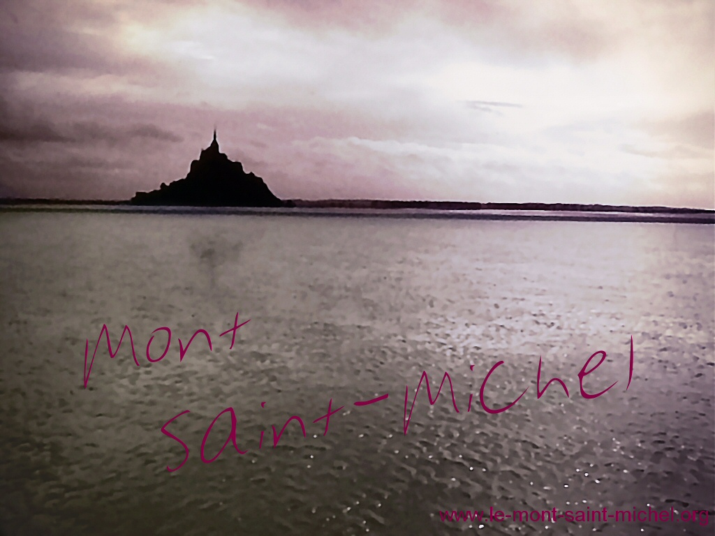 Mont Saint Michel vu de la grève