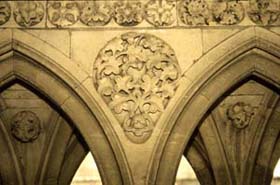 Art gothique Normand : écoinçon