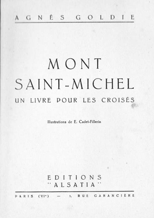 Le Mont Saint-Michel, un livre pour les croisés page 1