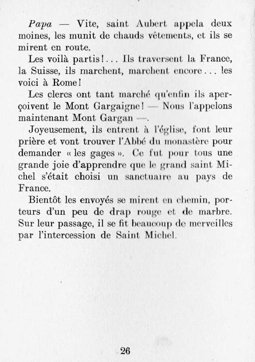 Le Mont Saint-Michel, un livre pour les croisés page 26
