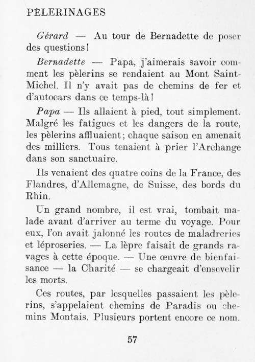 Le Mont Saint-Michel, un livre pour les croiss page 57