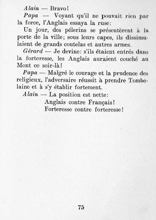 Le Mont Saint-Michel, un livre pour les croiss page 75