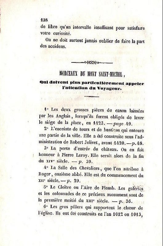 Notice sur le Mont Saint-Michel et Tombelne