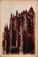 Chevet de l'église de l'abbaye 1896