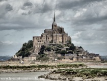 Mont Saint-Michel vu du pont du Couesnon